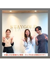 ステイゴールド美容整体院(STAY GOLD)/男性様もご来院！！