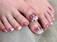 イデアルネイル(ideal nail)の写真/《付替えオフ無料》で毎月通いやすい！お出かけが楽しくなるサンダル映えする足元へ♪持ち込み歓迎◎