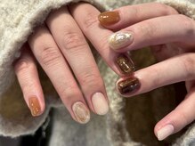 ラクエ(Laque)/ブラウン ホワイト ニュアンス