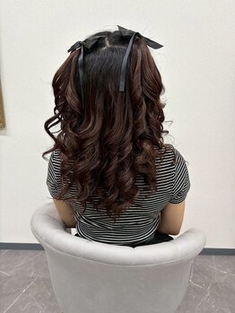 ミカヅキ 赤坂/ハーフツインアレンジ!