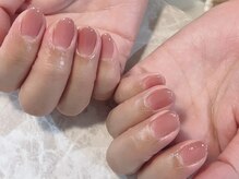 サンテ ベル(sante belle)の雰囲気（ヌーディーワンカラー/シンプル/オフィスネイルで手を主役に）