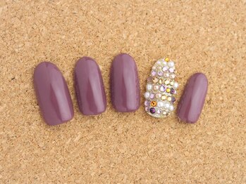ネイルサロン ブランロール 白金店(Nail Salon Blanl'or)/大人ビジューネイル
