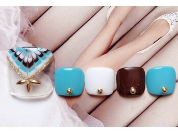 エンジェルビューティーネイルアンドアイラッシュ(Angel Beauty nail&eyelash)/おすすめフットネイル