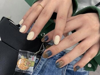 クレモアネイル 池袋西口店(CLEMORE NAIL)/オーダーちぐはぐデザイン