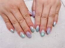 ネイル ビューティーマジック 葛西本店/紫陽花ネイル