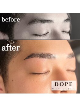 ドープ 新宿南口店(DOPE)/[メンズ/眉毛/アイブロウ/新宿]