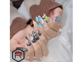 ちぐはぐネイル