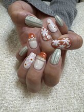 ニコネイル(niconail)/ハワイフラワーネイル