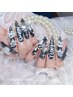 チップ長さ出し☆持込デザイン★ゴージャス★時間内何でもOK¥18580→¥16500