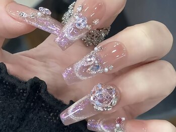 サロンモリ(Salon Mori)の写真/流行りのワンホン/マグネットネイル/ミラーなど豊富なデザインご用意◎視線を奪う可愛いネイルで気分もUP♪