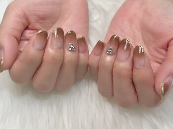 ヒールネイル(heal nail)/monthly定額デザインA、.