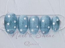 ネイルズシャインクイーンズ(nail's Shine Queen's)/上品トレンドアート