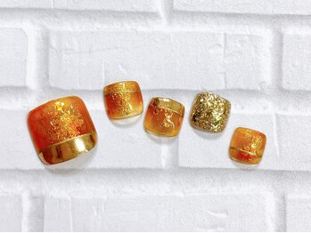 フィールネイル 天王町店(feelnail)/フットデザインコース　12500円