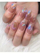 ネイルサロン ローズ(Rose)/キラキラストーンネイル