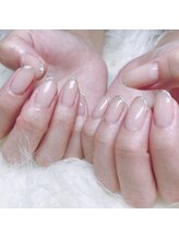 ネイルズビー 国府店(Nail's be)/ラメフレンチネイル
