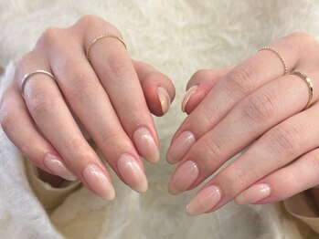 リミュー(ilymu.)の写真/シンプルネイルこそフォルムを綺麗に仕上げます！オフィスや日常であまり派手には出来ない方にも◎