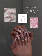 ポミーネイル 池袋店(pomynail)/ピンクリボンネイル