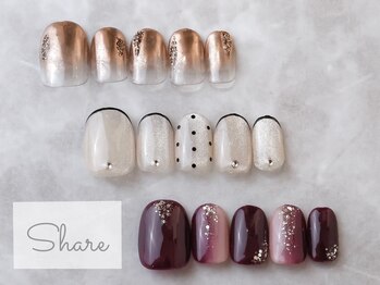 シェアー Share 元町/¥5390 シンプルアートコース