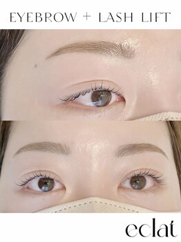 エクラ 東武練馬店(eclat)/Eyebrow × Lashlift