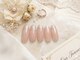 ラジュルネ(nail&eyelash La journee)の写真/甘すぎない大人っぽさが魅力。溶け込むようなラメのグラデーション