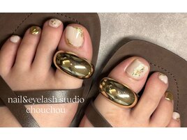 秋冬フットネイル/ミラー