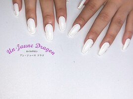 【ロングネイル】ぷっくりネイル