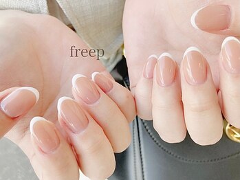 フリープ(freep)/フレンチネイル 春 夏秋 冬