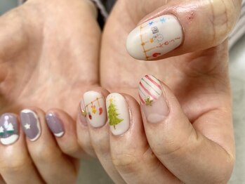 リリ(Rili)/クリスマスネイルコース