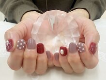 プルミエ ネイル(Premier Nail)/サロンサンプル★ボルドー