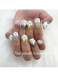 動物ネイル