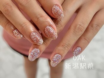 オーク 新潟駅前(OAK)/Hand　ラメワンカラー