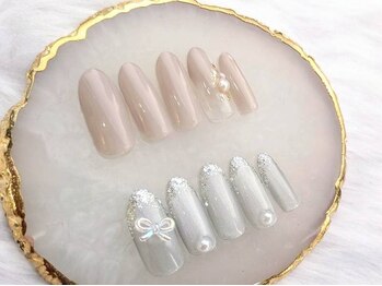 ココラーレ(cocorare)の写真/《パラジェル導入》ショートネイルでも映えるデザイン豊富♪きれいめ~個性派アートまで幅広く楽しめます*