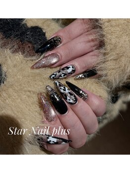 スターネイルプラス 福岡天神西通り店(Star Nail plus)/レオパードネイル