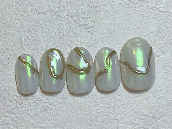 ネイルビート(NAIL BEAT)/オーロラネイル ニュアンス