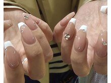 エー(A’)/《SHIORI》春.*フレンチネイル