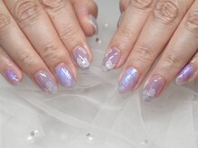 グラシアス(Gracias)/紫陽花ネイル