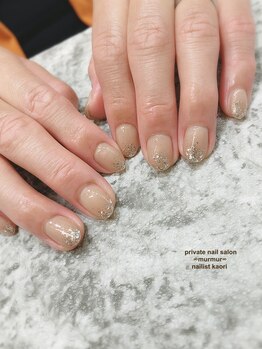 プライベート ネイルサロン マーマ(murmur)/キラキラネイル