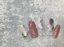 クアトログランシュ 青葉台(QUATRO×GranCieux)/アクセサリー風ニュアンスピンク