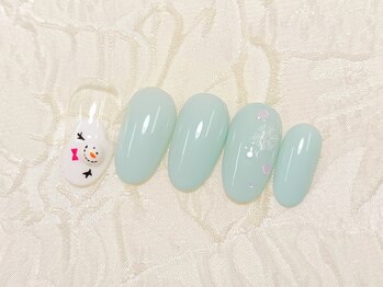 マーチ(March)/スノーマンネイル