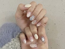 ニコルネイル(nicole nail)/雪だるまネイル