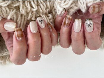 アンルボネイルアイラッシュ(anlubon)/ワイヤーリボンネイル