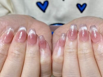 ウサギネイル 新大久保店(usagi nail)/ピンクネイル