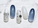 雪ネイル