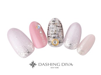 ダッシングディバ ルミネ大宮店(DASHING DIVA)/ホワイトマグネットネイル