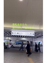 ビープラス(B-PLUS)/駅からサロンまでの道のり