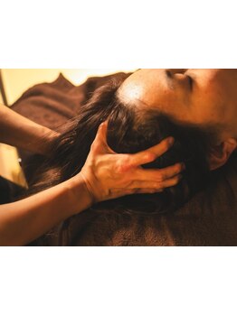 ヘッドスパで癒されたい