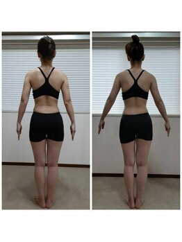 ウィルビーアシヤ(Will be ASHIYA)/モニター様2-後ろ/30代