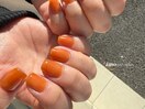 オレンジ×ワンカラー♪