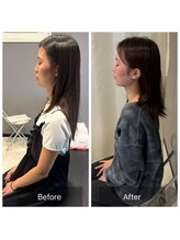 プライミー(PRIMY)/猫背・巻き肩が顔を大きく