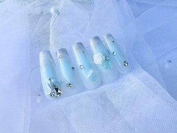 定額推しネイル